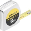 Stanley Powerlock Μετροταινία με Αυτόματη Επαναφορά 19mm x 5m