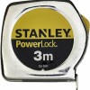 Stanley Powerlock Μετροταινία με Αυτόματη Επαναφορά 13mm x 3m