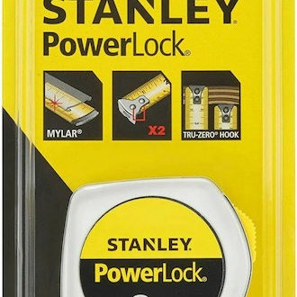 Stanley Powerlock Μετροταινία με Αυτόματη Επαναφορά 13mm x 3m