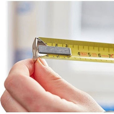 Stanley Powerlock Μετροταινία με Αυτόματη Επαναφορά 25mm x 8m