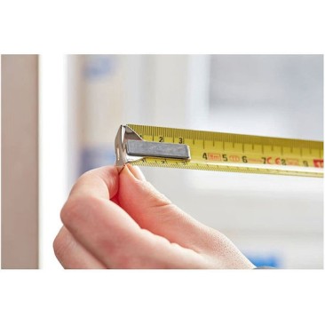 Stanley Powerlock Μετροταινία με Αυτόματη Επαναφορά 25mm x 8m