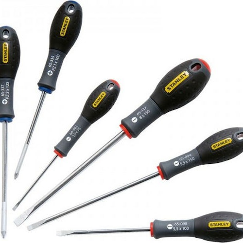Stanley Σετ Κατσαβίδια με 6 Εναλλασσόμενες Μύτες FatMax