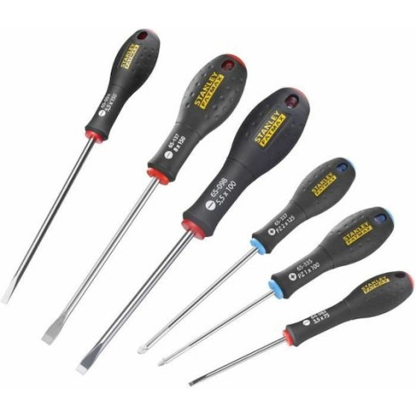 Stanley Σετ Κατσαβίδια με 6 Εναλλασσόμενες Μύτες FatMax