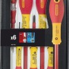 Stanley Σετ 6 Κατσαβίδια Ηλεκτρολόγου VDE 1000V με 6 Εναλλασσόμενες Μύτες