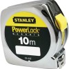 Stanley Power Lock Μετροταινία με Αυτόματη Επαναφορά 25mm x 10m