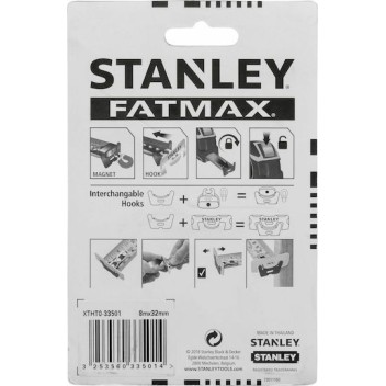 Stanley FatMax Autolock Μετροταινία με Αυτόματη Επαναφορά και Μαγνήτη 32mm x 8m