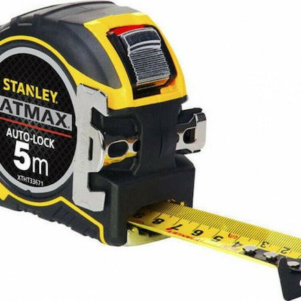 Stanley Μετροταινία με Αυτόματη Επαναφορά 32mm x 5m