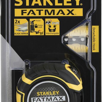 Stanley Μετροταινία με Αυτόματη Επαναφορά 32mm x 5m