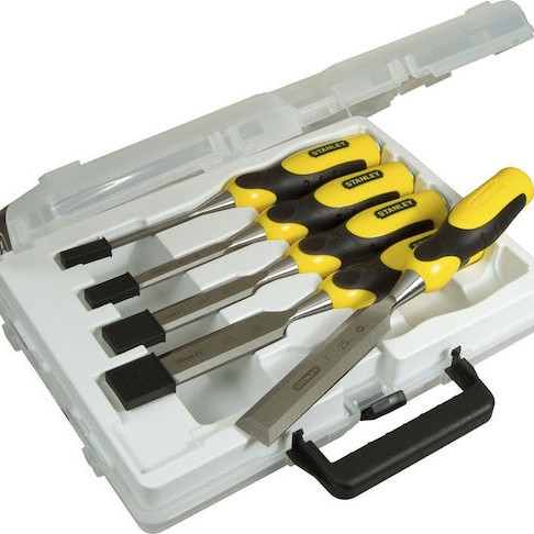 Stanley Dynagrip Σκαρπέλα με Πλαστική Λαβή Σετ 5τμχ