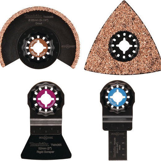 Makita Αναλώσιμα Πολυεργαλείων 4τμχ B-67496