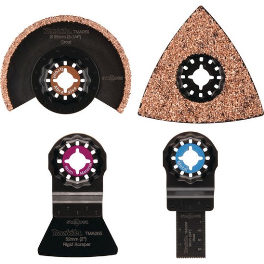 Makita Αναλώσιμα Πολυεργαλείων 4τμχ B-67496