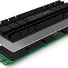 Icy Box Heat Sink for M.2 2280 SSD Ψύξη Μ.2 SSD Μαύρο