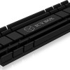 Icy Box Heat Sink for M.2 2280 SSD Ψύξη Μ.2 SSD Μαύρο
