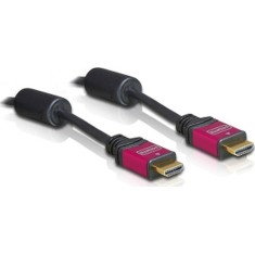 DeLock HDMI 1.3 Cable HDMI male - HDMI male 5m Μαύρο