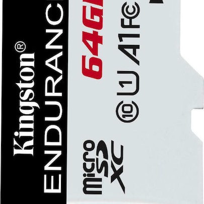 Kingston Endurance microSDXC 64GB Class 10 U1 V10 A1 UHS-I