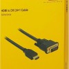 DeLock Cable DVI-D male - HDMI male 2m Μαύρο (85654)