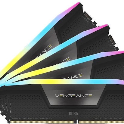 Corsair Vengeance RGB DDR5 64GB RAM με 4x16GB Modules και Ταχύτητα 6000 για Desktop