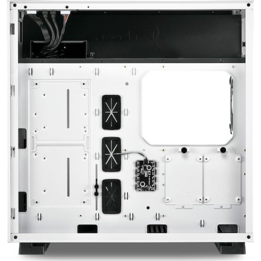 Sharkoon Pure Steel RGB Gaming Midi Tower Κουτί Υπολογιστή με Πλαϊνό Παράθυρο Λευκό