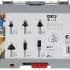 Bosch Σετ Φρέζες Καρβιδίου για Διαμόρφωση Αυλακώσεων σε Ξύλο 8mm 6τμχ