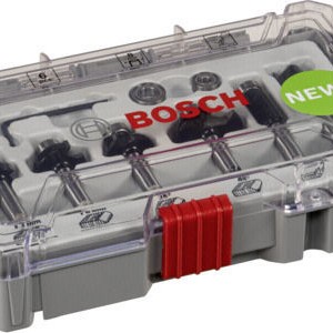 Bosch Σετ Φρέζες Καρβιδίου για Διαμόρφωση Αυλακώσεων σε Ξύλο 8mm 6τμχ