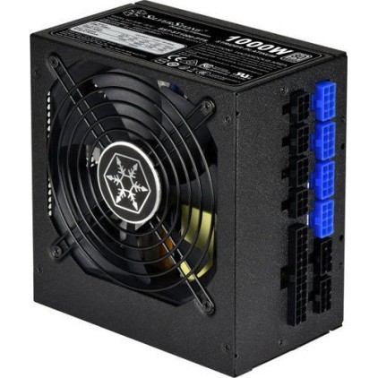 Silverstone ST1000-PTS 1000W Μαύρο Τροφοδοτικό Υπολογιστή Full Modular 80 Plus Platinum