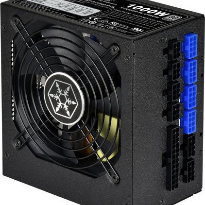 Silverstone ST1000-PTS 1000W Μαύρο Τροφοδοτικό Υπολογιστή Full Modular 80 Plus Platinum