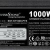 Silverstone ST1000-PTS 1000W Μαύρο Τροφοδοτικό Υπολογιστή Full Modular 80 Plus Platinum