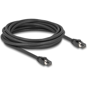 DeLock S/FTP Cat.8.1 Καλώδιο Δικτύου Ethernet 5m Μαύρο