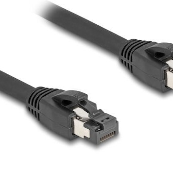 DeLock S/FTP Cat.8.1 Καλώδιο Δικτύου Ethernet 5m Μαύρο