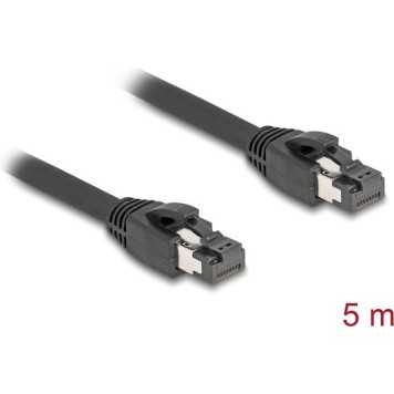 DeLock S/FTP Cat.8.1 Καλώδιο Δικτύου Ethernet 5m Μαύρο