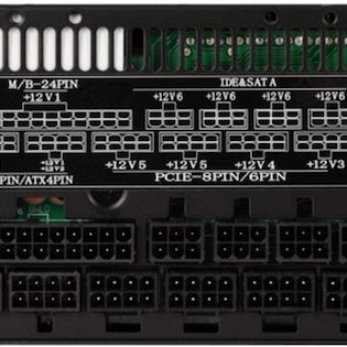 Silverstone 1200W Μαύρο Τροφοδοτικό Υπολογιστή Full Modular 80 Plus Platinum (SST-ST1200)