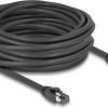 DeLock S/FTP Cat.8.1 Καλώδιο Δικτύου Ethernet 10m Μαύρο