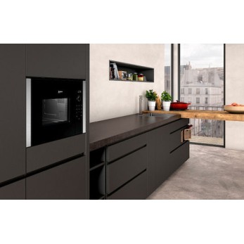 Neff Εντοιχιζόμενος Φούρνος Μικροκυμάτων 20lt Μαύρος