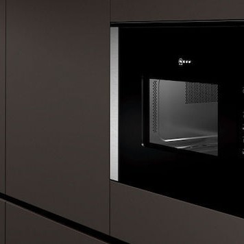 Neff Εντοιχιζόμενος Φούρνος Μικροκυμάτων 20lt Μαύρος