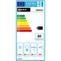 Neff Μηχανισμός Απορρόφησης 53cm Inox