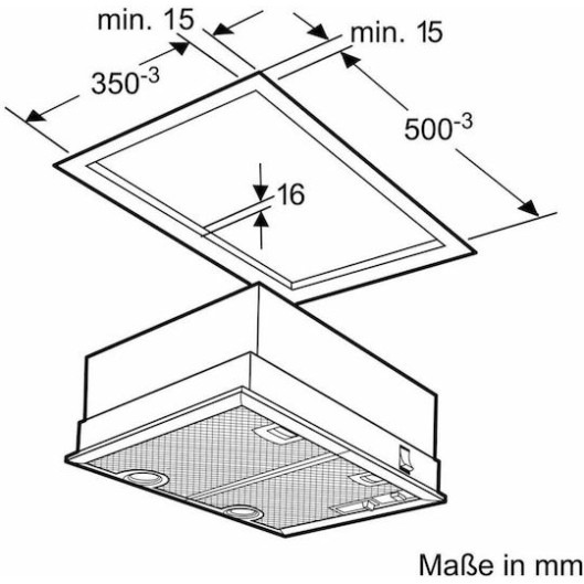 Neff Μηχανισμός Απορρόφησης 53cm Inox