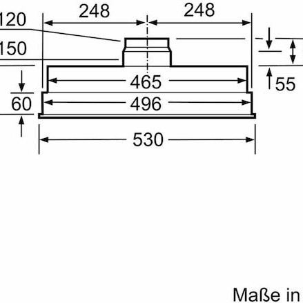 Neff Μηχανισμός Απορρόφησης 53cm Inox