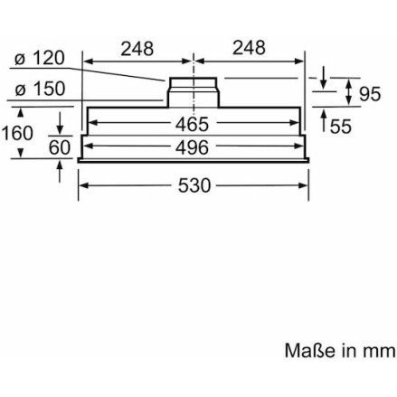 Neff Μηχανισμός Απορρόφησης 53cm Inox