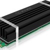 Icy Box Heat Sink for M.2 2280 SSD Ψύξη Μ.2 SSD Μαύρο