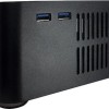 Inter-Tech A80 Mini Tower Κουτί Υπολογιστή Μαύρο