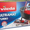 Vileda Σετ Κουβάς με Σφουγγαρίστρα με Ενσωματωμένο Σύστημα Στυψίματος Ultramat Turbo 163425