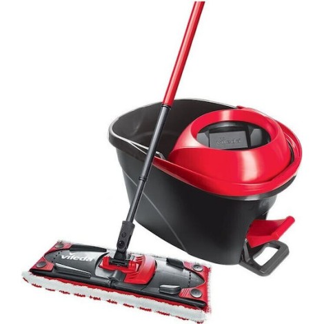 Vileda Σετ Κουβάς με Σφουγγαρίστρα με Ενσωματωμένο Σύστημα Στυψίματος Ultramat Turbo 163425