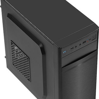Aerocool CS-103 Mini Tower Κουτί Υπολογιστή Μαύρο