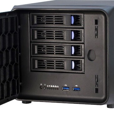 Inter-Tech 88887112 88887112 Case Μαύρο