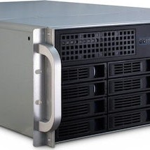 Inter-Tech Rackmount Case 4U 4416 L Μαύρο