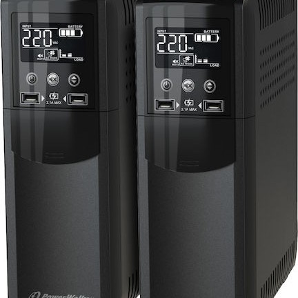 Powerwalker VI 1000 CSW UPS Line-Interactive 1000VA 600W με 4 Schuko Πρίζες