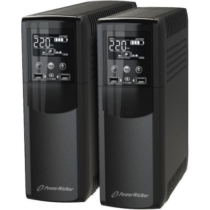 Powerwalker VI 1500 CSW UPS Line-Interactive 1500VA 900W με 4 Schuko Πρίζες