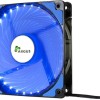 Inter-Tech L-12025 Case Fan με Μπλε Φωτισμό και Σύνδεση 3-Pin / 4-Pin Molex Μπλε