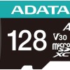 Adata Premier Pro SDXC 128GB Class 10 U3 V30 A2 UHS-I με αντάπτορα