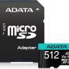 Adata Premier Pro microSDXC 512GB Class 10 U3 V30 A2 UHS-I